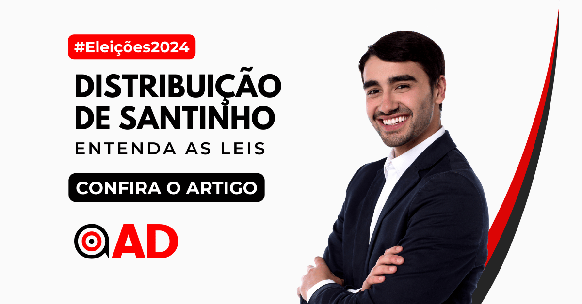 distribuição de santinho