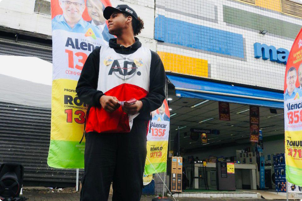 Panfletagem em Ribeirão Preto