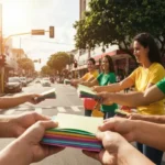 regras para panfletagem política