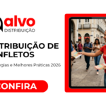 distruição de panfletos