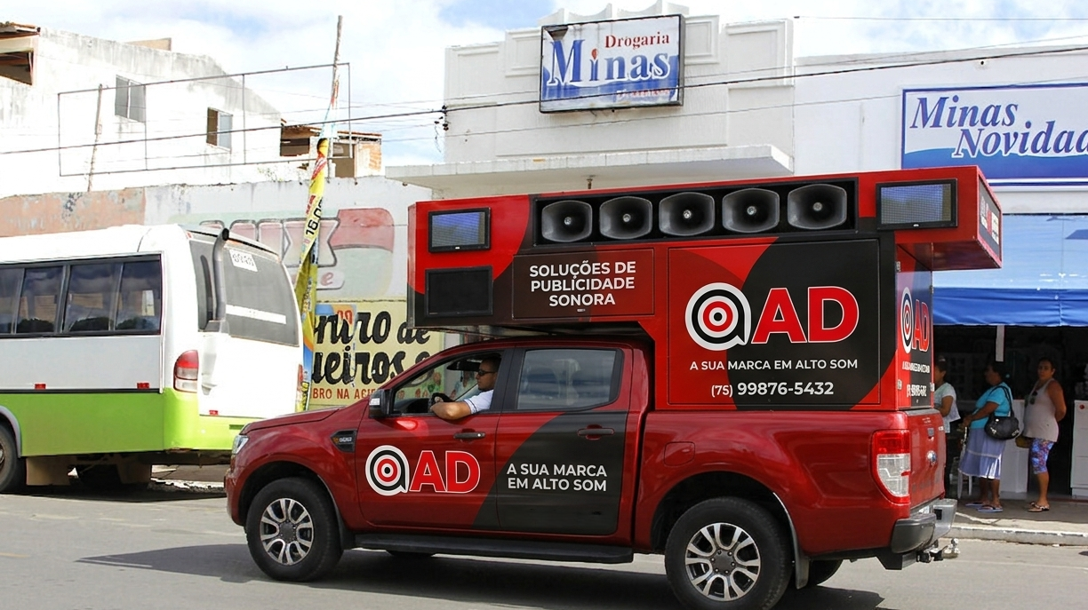 Propaganda em Carro de Som